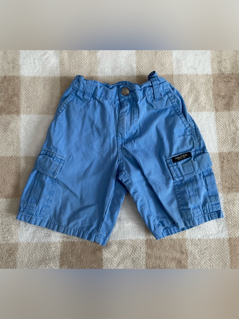 Nautica Boys size 3T Blue Cargo Shorts